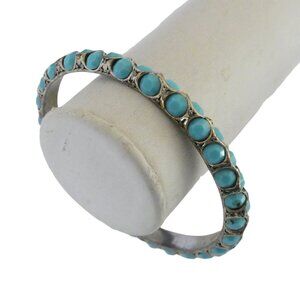 PHILIPPE AUDIBERT Paris inset glass bead bangle bracelet